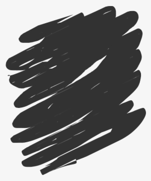 Daub, Scribbling, Black, Brush, Paint Brush - Pen Scribble Png