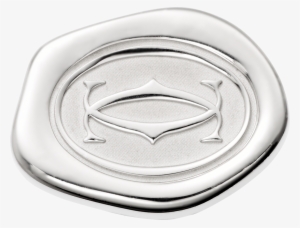 Crt1220434 Wax Seal Decor Cufflinks Sterling Silver - Wax