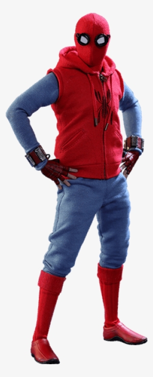 Spider-man Free Png Image - Spiderman Homecoming Homemade Suit