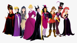 Disney Princesses Clipart - Disney Villains