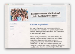 Facebook Made Entirely Of Printed Material Set In A