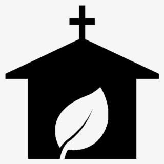Plant - Church Silhouette Png