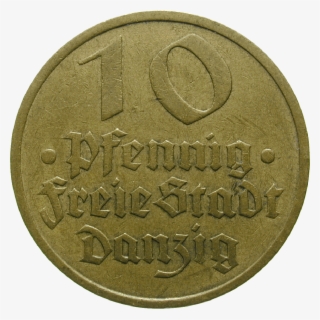 Weimar Republic, Free City Of Danzig, 10 Pfennigs 1932
