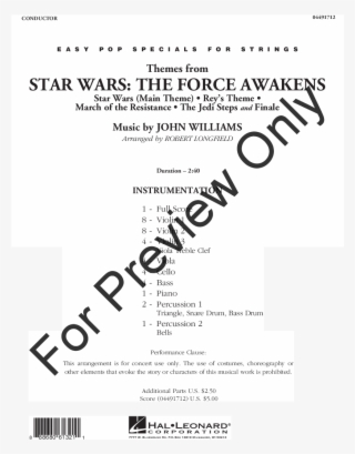 Star Wars - Royal Promenade Violin 1