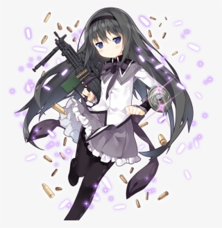 Tumblr O4k14dzh9n1u6qua2o5 1280 - Madoka Magica Homura Kawaii