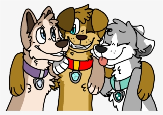 Happy Belated Birthday Cooper By Axelpup101-d8d4ubf - Paw Patrol Tundra And Cooper