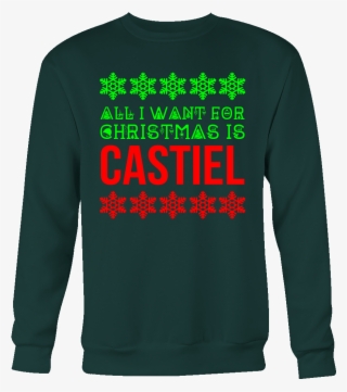 All I Want For Christmas Is Castiel - Kid Buu Shirt