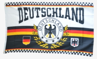 Fan Germany Laurel Wreath 4 Stars Flag