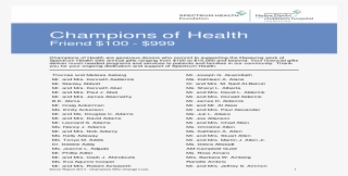 Champions Of Health - Discord