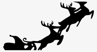 Sleigh Svg Paper Santa