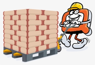 Dynamische Belasting Kunststof Pallets Palletwagen - Cartoon