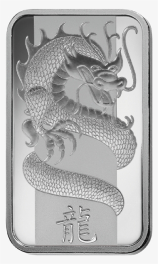 Pamp Suisse Silver Lunar Dragon Silver Bar 100 Gram - 1 Oz Silver Dragon Bar