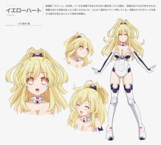 02, April 14, 2014 - Hyperdimension Neptunia The Animation Yellow Heart