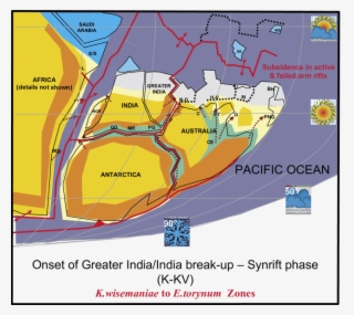 144 136 My Berriasian Plate Reconstruction - Legend