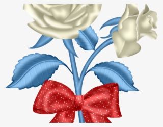 Blue Flower Clipart Blue Rose - ดอก กุหลาบ สี แดง สวย ๆ