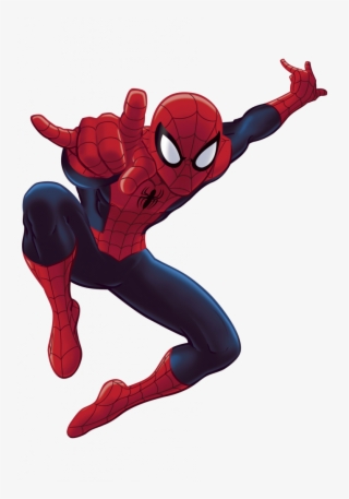 Tremendous Free Spider Man Spiderman Png Transparent - Wall Decal: Spiderman - Ultimate Spiderman Peel &