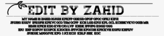 Best Black Text Pngs - Calligraphy