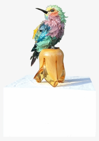 Zephyr Lilac Breasted Roller Sculpture - Sculpture