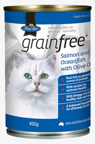 Salmon And Oceanfish - Vip Fussy Cat Grain Free Chicken & Turkey With