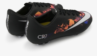 Nike Kids Mercurial Victory V Cr7 Fg Black/white/total - Sneakers