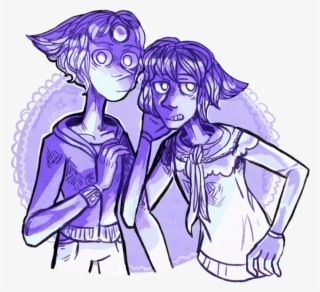 White Face Purple Facial Expression Violet Mammal Fictional - Human