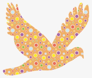 This Free Icons Png Design Of Cute Floral Peace Dove