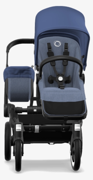 Sky Blue - Bugaboo Donkey2 Mono All Black