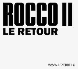 T-shirt Rocco Ii Le Retour Parody Rocky Balboa - Sirocco Movie