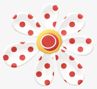 Flower Clipart, Art Flowers, Free Printables, Clip - Polka Dot