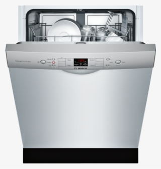 Bosch Series Built In Dishwasher Stainless Steel - Bosch 300 Series 24" Recessed Handle Dishwasher – Sge53u55uc