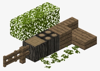 Larch Plank, Fence, Gate, Slab, Log, Leaves, Stairs, - Wiki