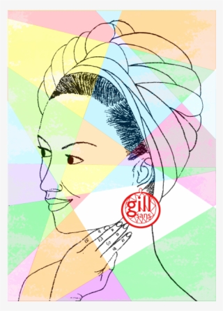 Gill Sans Poster - Illustration