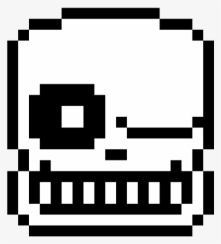 Sans Head - Koro Sensei Pixel Art