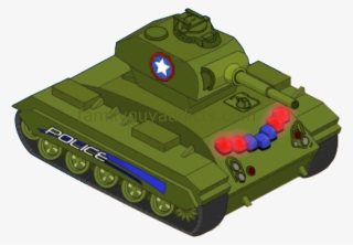 Police Tank - Portable Network Graphics