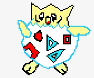 Togepi Pixel Art - Togepi Pixel