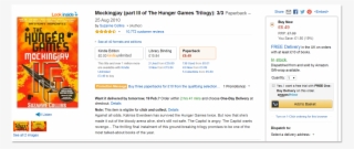 This Is How Amazon Handles The Same Book - Mockingjay (hunger Games Trilogy)
