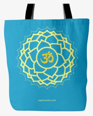 Crown Chakra Symbol - Ribbed Plug Wood Tunnels & Plugs