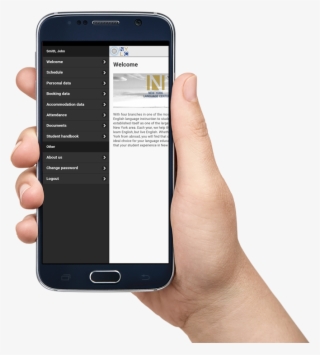 The Nylc App - Png Android Phone Hand