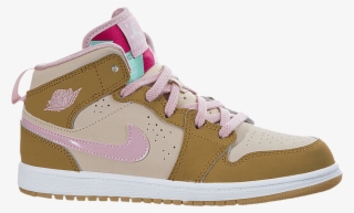 Jordan 1 Mid Gp 'lola Bunny' - Jordan 1 Mid "phantom/igloo" Preschool Kids' Shoe