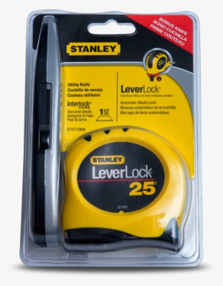Clamshell Packaging Gallery - Black & Decker Stanley Leverlock Retractable Tape