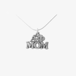 Alpha Phi Mom Charm - Locket