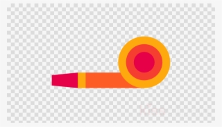 Transparent Background Party Blower Png Clipart Party - Heart Reaction Facebook Png