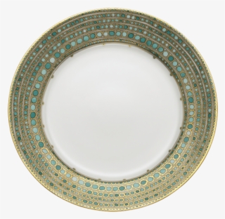 00 Syracuse Turquoise Dinner Plate - Haviland C Parlon Syracuse Turquoise Dinner Plate