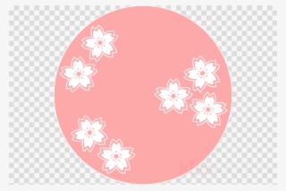 Sakura Flower Clipart Cherry Blossom Clip Art - Play Button Eps