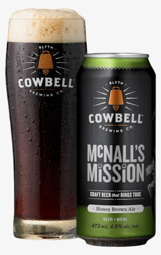 Mcnall's Mission Honey Brown Ale - Cowbell Mcnalls Mission