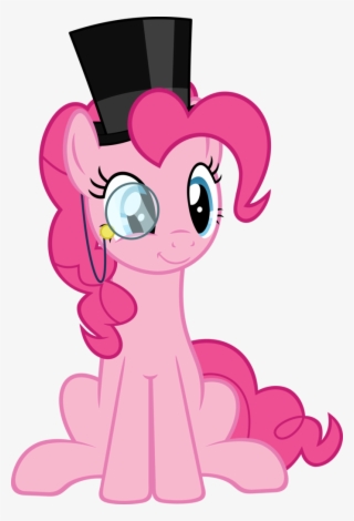 Earth Pony, Hat, Monocle, Pinkie Pie, Pony, Safe - Pinkie Pie