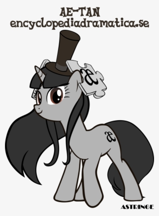 Astringe, Encyclopedia Dramatica, Hat, Ponified, Safe, - Portable Network Graphics