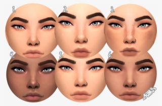 Top 5 Skin Overlays Jogo The Sims 4, The Sims 4 Skin, - Sims 4 Mm Skins