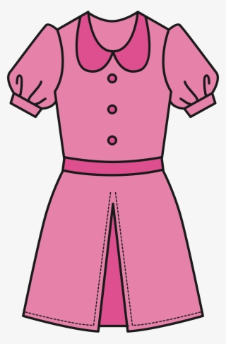 Big Image - Clip Art Pink Dress