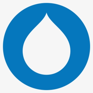 Drupal Is A Free And Open Source Cms Written In Php - Youtube Round Logo Blue